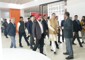 CM Dhami took stock of the arrangements made at the venue regarding the preparations for the Investors Summit.