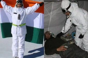 Captain Fatima Wasim created history, became the first medical officer to be posted on Siachen Glacier.