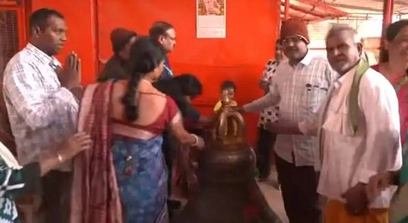 Six quintal bell from Rameshwaram will be installed in Shri Ram temple, sound will be heard up to 10 kilometers away