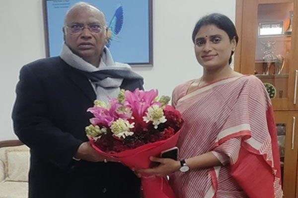 After meeting Kharge, Sharmila said, ready to take any responsibility