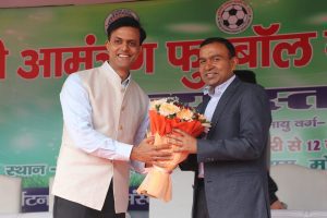 Jharkhand state level Chief Minister Invitation Football Cup competition inaugurated