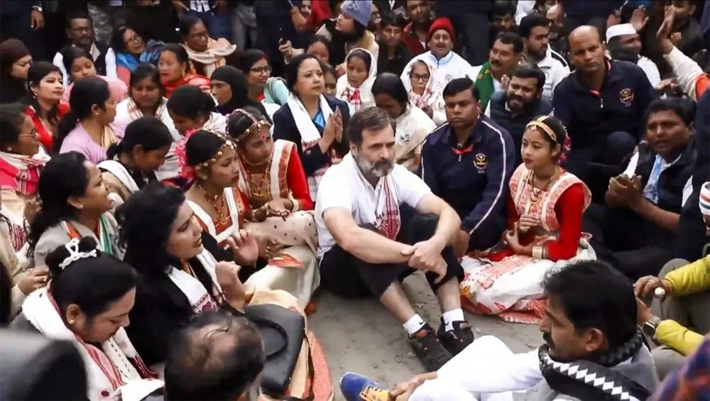 Rahul Gandhi sat on strike after not getting entry into the temple