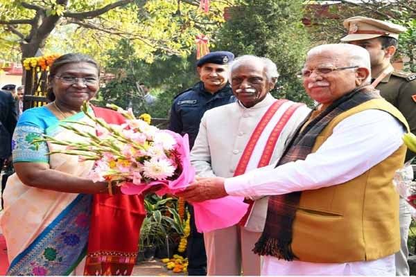 37th Surajkund International Crafts Fair-2024 started, President Draupadi Murmu inaugurated