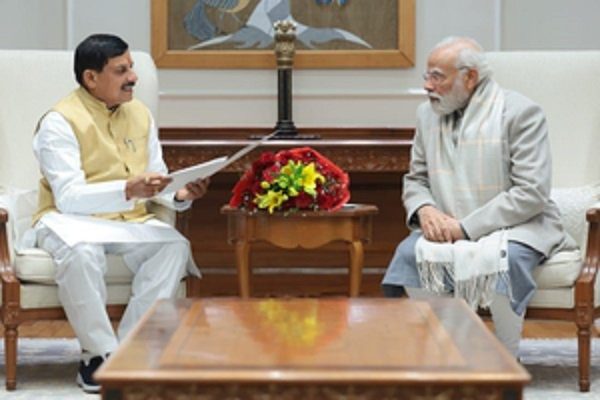 Madhya Pradesh CM Mohan Yadav reaches Parliament House, will meet PM Modi