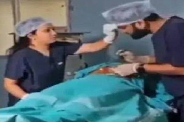 Pre-wedding photo-shoot done inside the operation theatre, Health Minister dismissed the doctor from service