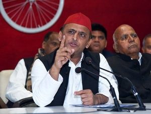 Akhilesh is facing criticism from upper caste and PDA camps.