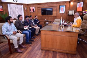 Ranchi Press Club delegation met the Governor