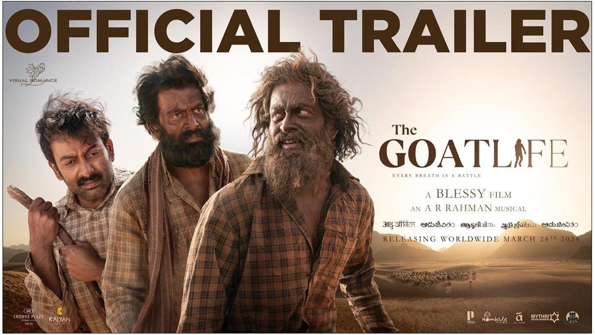 Trailer release of much awaited film The Goat Life film