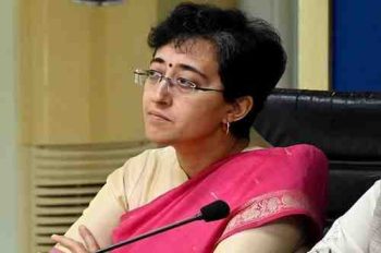 After the death of the woman, Atishi wrote a letter to LG