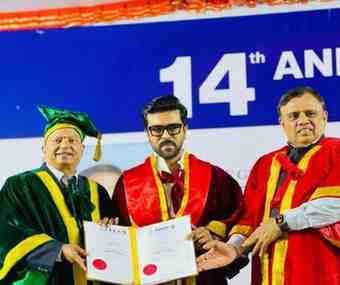 Global star Ram Charan honored with honorary doctorate by University of Wales