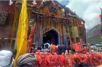 Darshan of Baba Kedarnath resumed in the sanctum sanctorum