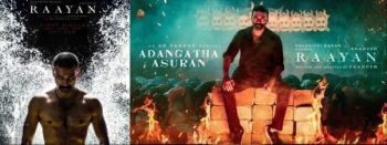 Dhanush's Rayan's first single Adangatha Asuran out