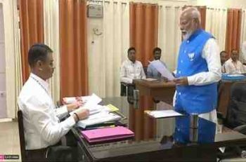 Prime Minister Modi filed nomination from Varanasi