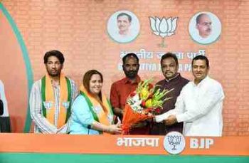 Shekhar Suman and Radhika Khera join BJP