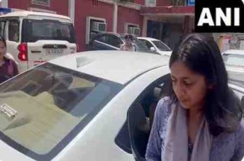 Swati Maliwal reached the court to record her statement