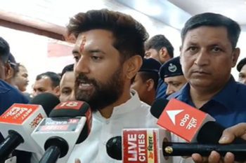 Congress plays Dalit card when it sees defeat in front of it Chirag Paswan