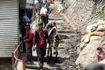 The Kachcha Dhaba built on the Kedarnath Yatra route collapsed