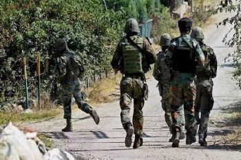 Encounter between security forces and terrorists in Kupwara