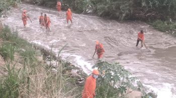 Panchkula 2 children drowned in rain drain, one came out