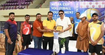 Volleyball Media Cup Tournament by Ranchi Press Club