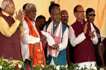 Former Jharkhand CM Champai Soren joined BJP