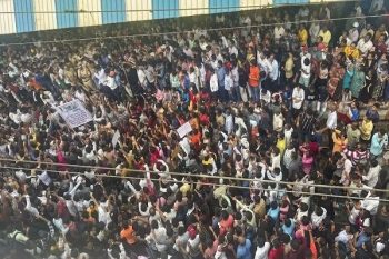 Many arrested-300 FIRs, action against protesters in Badlapur