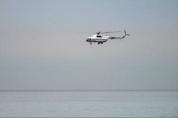 Coast Guard helicopter crashes into the sea