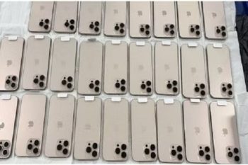 26 iPhone 16 Pro Max recovered from female passenger at Delhi airport