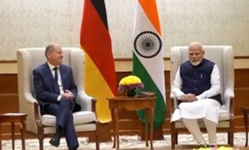 German Chancellor Scholz visits India, meets PM Modi