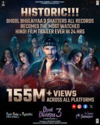 Kartik's Bhool Bhulaiyaa 3 trailer broke all records