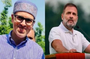 Omar Abdullah took lead on both the seats