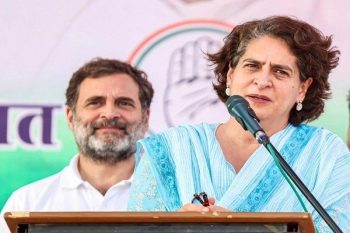 Priyanka Gandhi filed her nomination from Wayanad seat