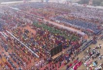 Martial arts guru Dr. Cheetah Yajnesh Shetty broke three world records.....!