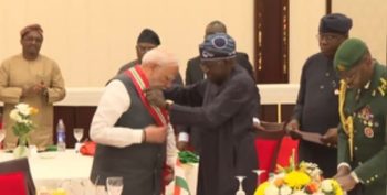 PM Narendra Modi awarded Nigeria's highest honour