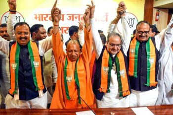 UP by-election results NDA wins seven seats