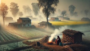 After the rain in North India, the temperature dropped and the cold increased