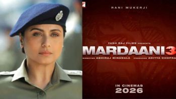 Announcement of the third installment of Rani Mukerji's film Mardaani