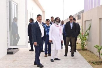 Chief Minister Shri Hemant Soren inspected the newly constructed residence for ministers in Smart City