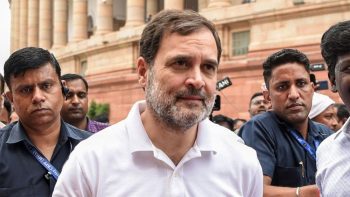 Rahul Gandhi met the Lok Sabha Speaker