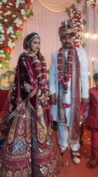 The auspicious marriage of Abhishek Pandey, son of senior Bollywood film journalist Kali Das Pandey, took place