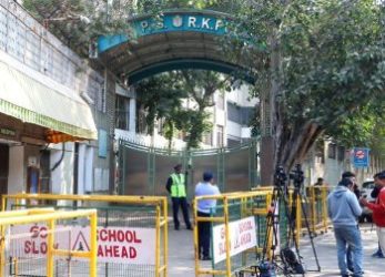 Two schools in Delhi received bomb threats