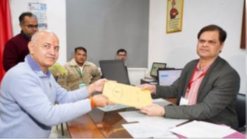 Delhi Elections 2025 Senior AAP leaders file nomination