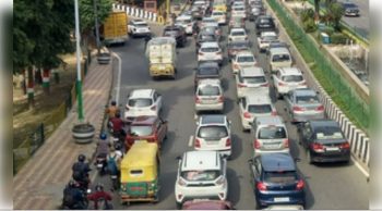 Delhi Police issued traffic advisory...