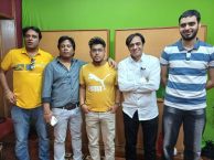 Musical muhurat of message oriented film 'Bolo Radhe Radhe' completed