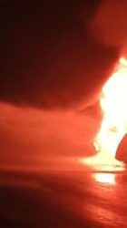 Now a chemical tanker caught fire on Delhi- Jaipur highway