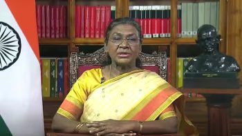 President Draupadi Murmu spoke in her address to the nation