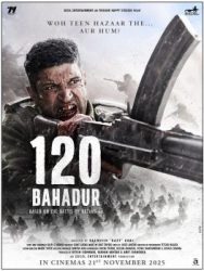 The curtain was raised on the release date of 120 Bahadur