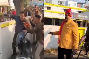 The fight between MLA Umesh Kumar and former MLA Champion turned into a gang war