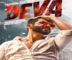 The first electrifying song 'Bhasad Macha' from the action thriller 'Deva' is released.