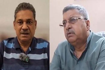 Fierce debate between two TMC MPs at Election Commission office